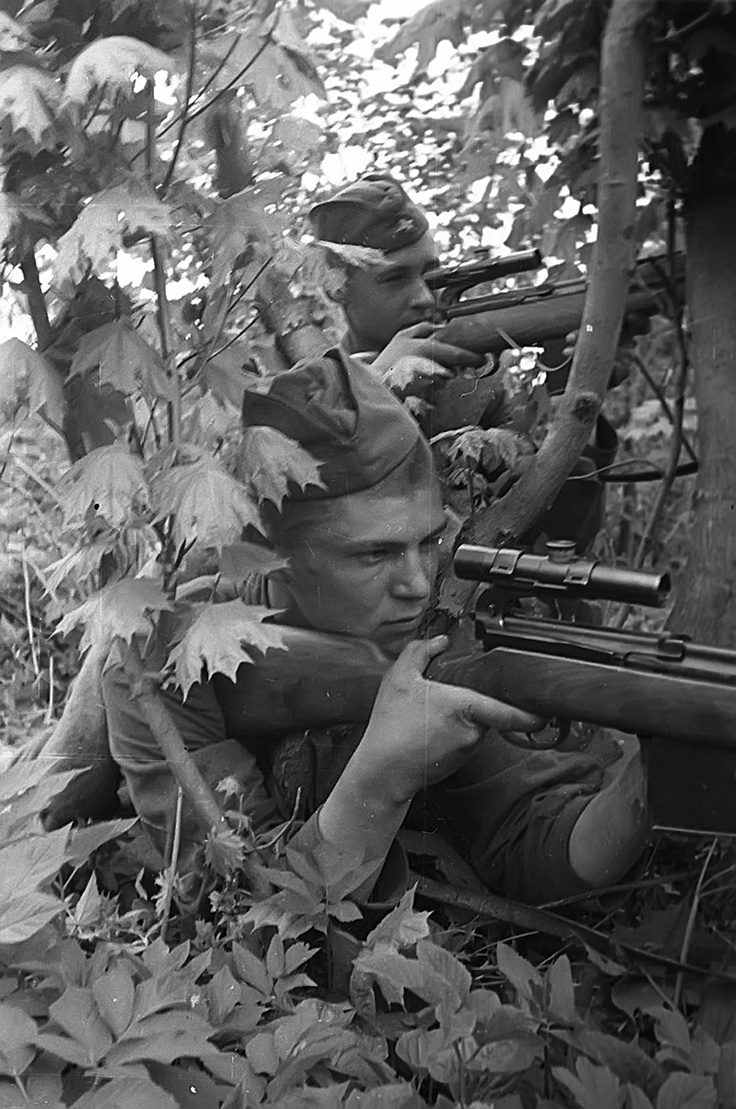 Russian Snipers WW2 | A Military Photos & Video Website