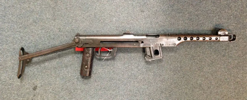 Russian Tokarev submachine gun
