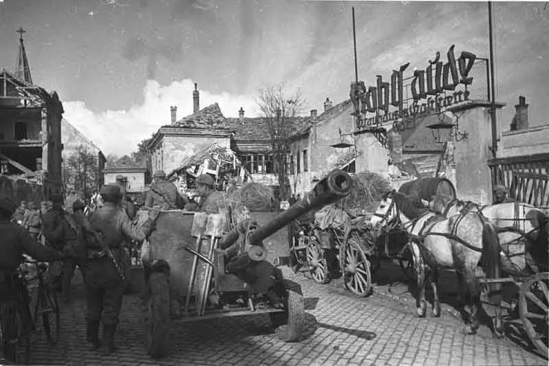 Russian Troops in Action