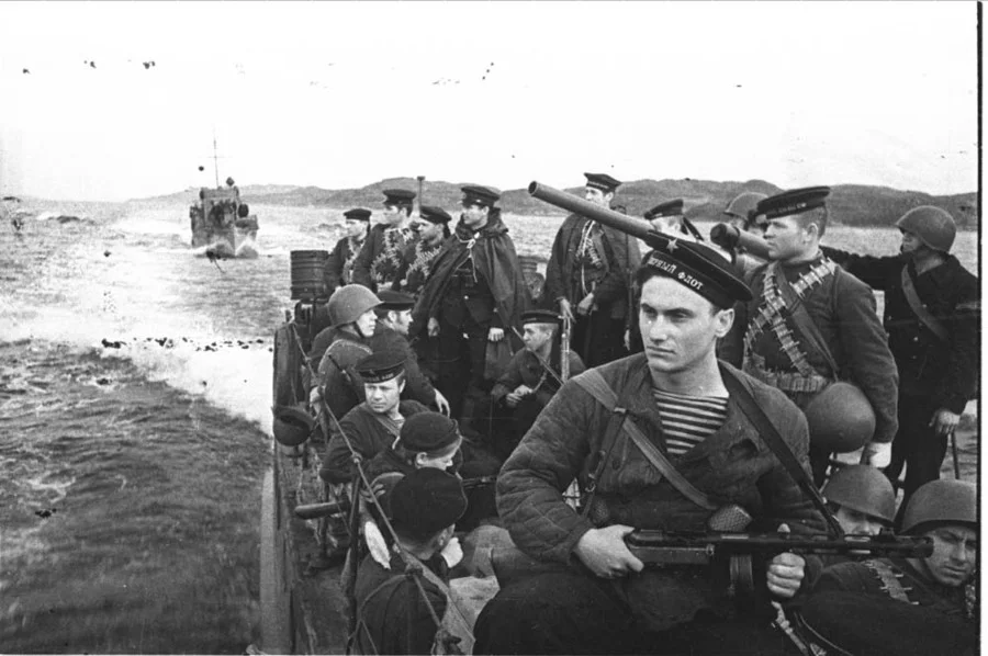Russian Troops in Action