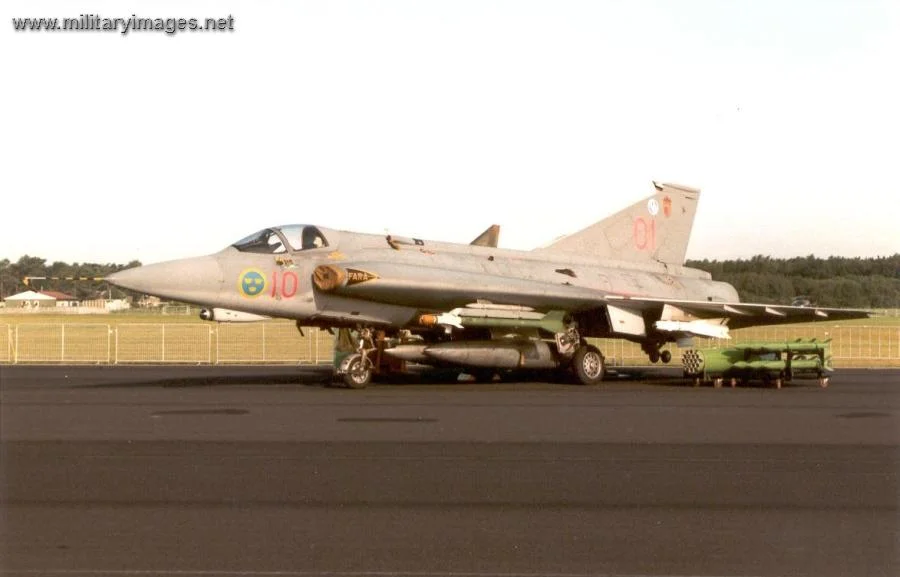 Saab J 35J Draken - Swedish Air Force