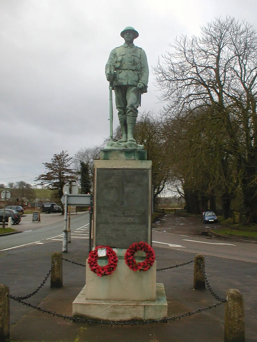 Sandon War Memorial, Staffordshire