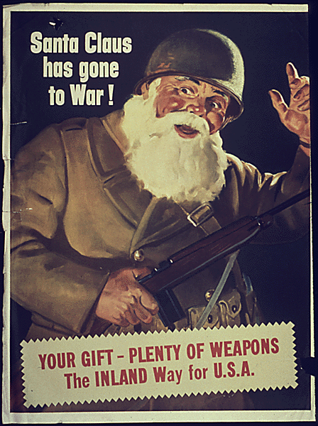 Santa Claus has gone to war