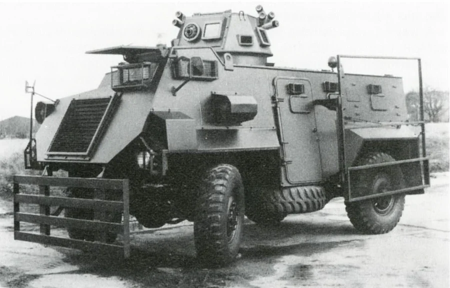 Saxon Armoured vehicle