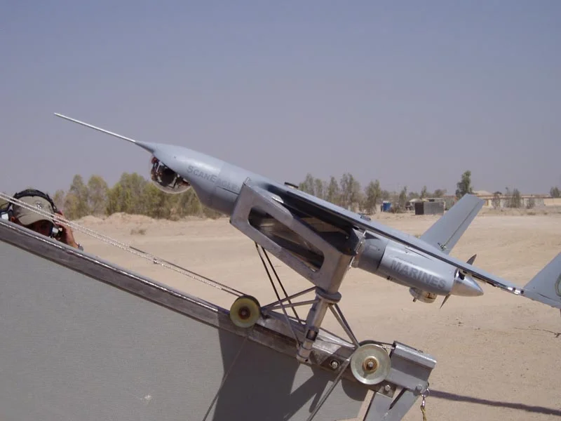 ScanEagle on launch pad