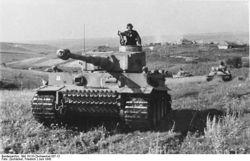 Schlacht um Kursk Panzer VI Tiger