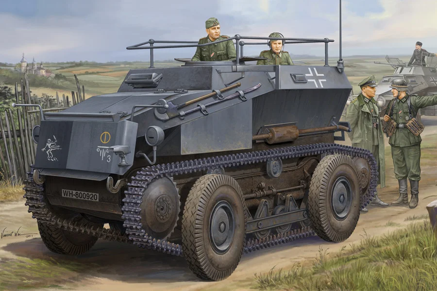 Sd.Kfz.254 Tracked Armored Scout Car