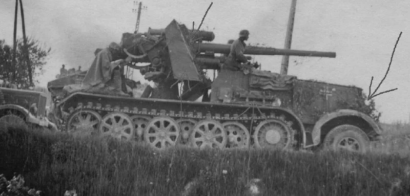 Sd.Kfz 8 with a Flak 88 | MilitaryImages.Net