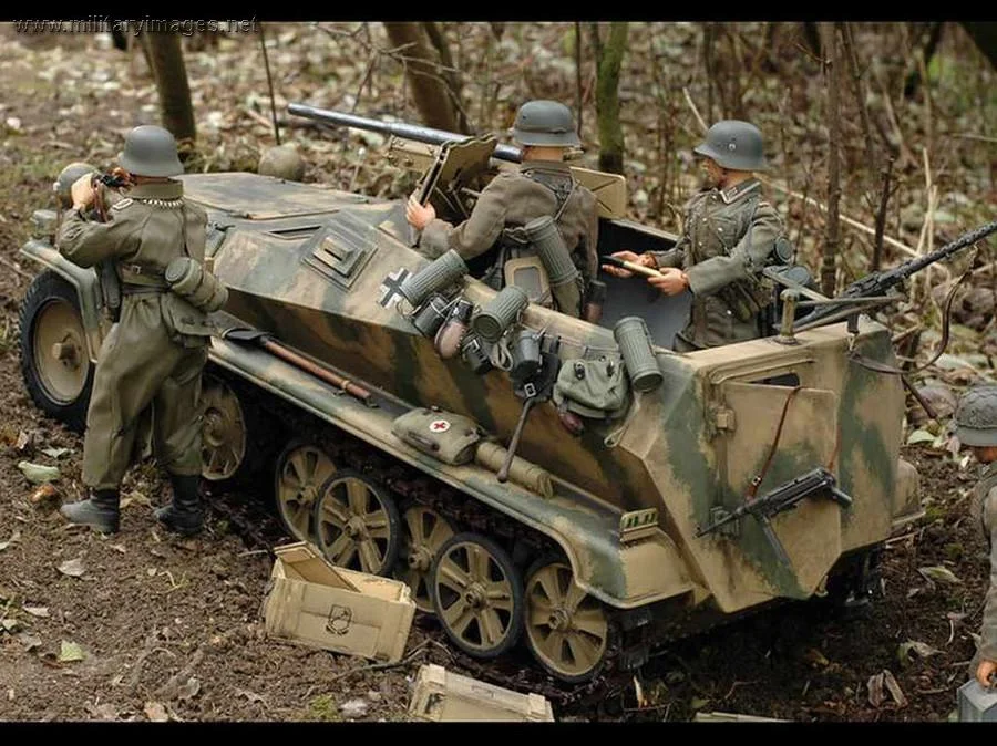 SdKfz 250/10 leichte Schtzenpanzerwagen (3.7cm PaK) | MilitaryImages.Net