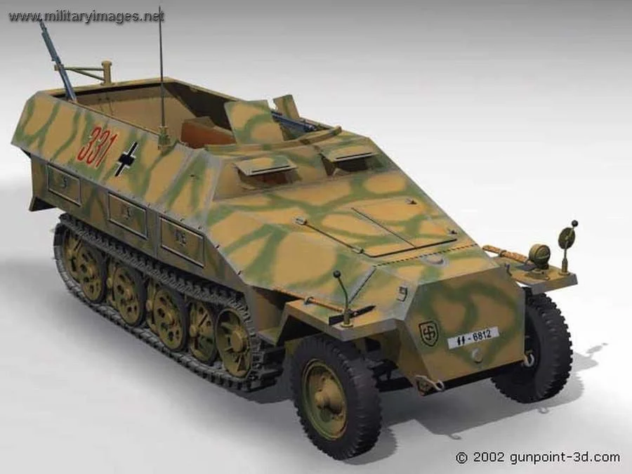 Sd kfz 251 двигатель