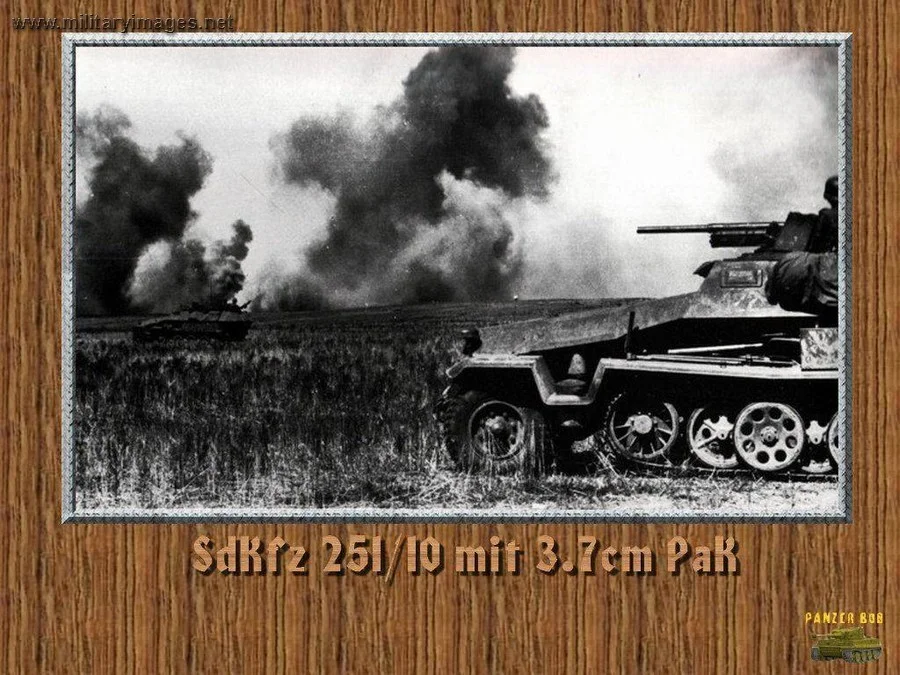 SdKfz 251-10 3.7cm PaK Cut Down Sheild