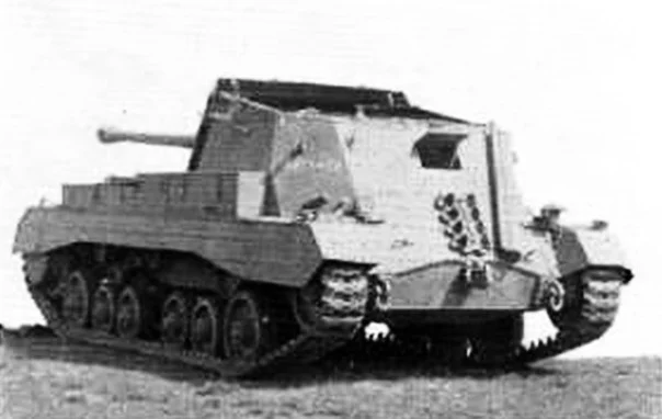 Self Propelled 17pdr, Valentine, Mk I, Archer