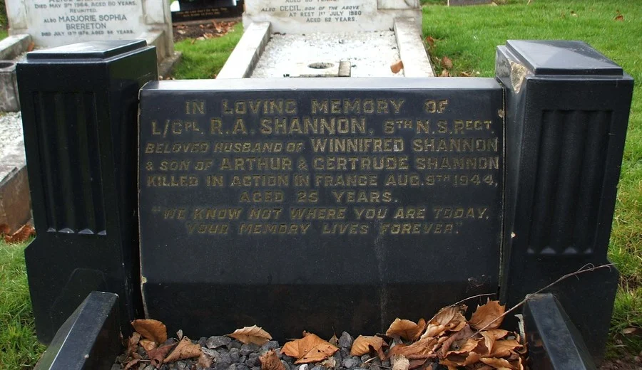 SHANNON, Reginald Arthur