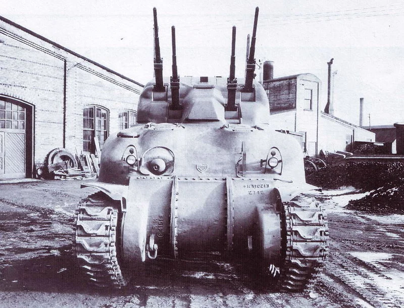 Sherman "Skink" Quad 20mm AA Tank