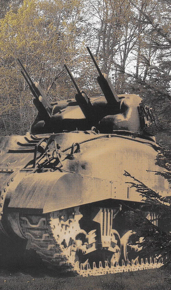 Sherman "Skink" Quad 20mm AA Tank