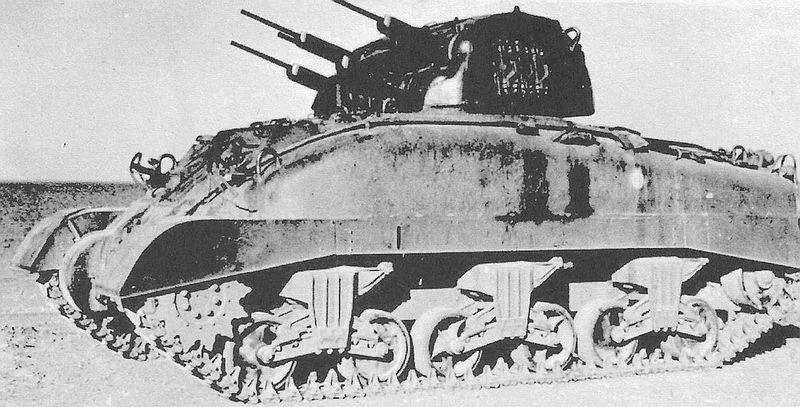 Sherman "Skink" Quad 20mm AA Tank