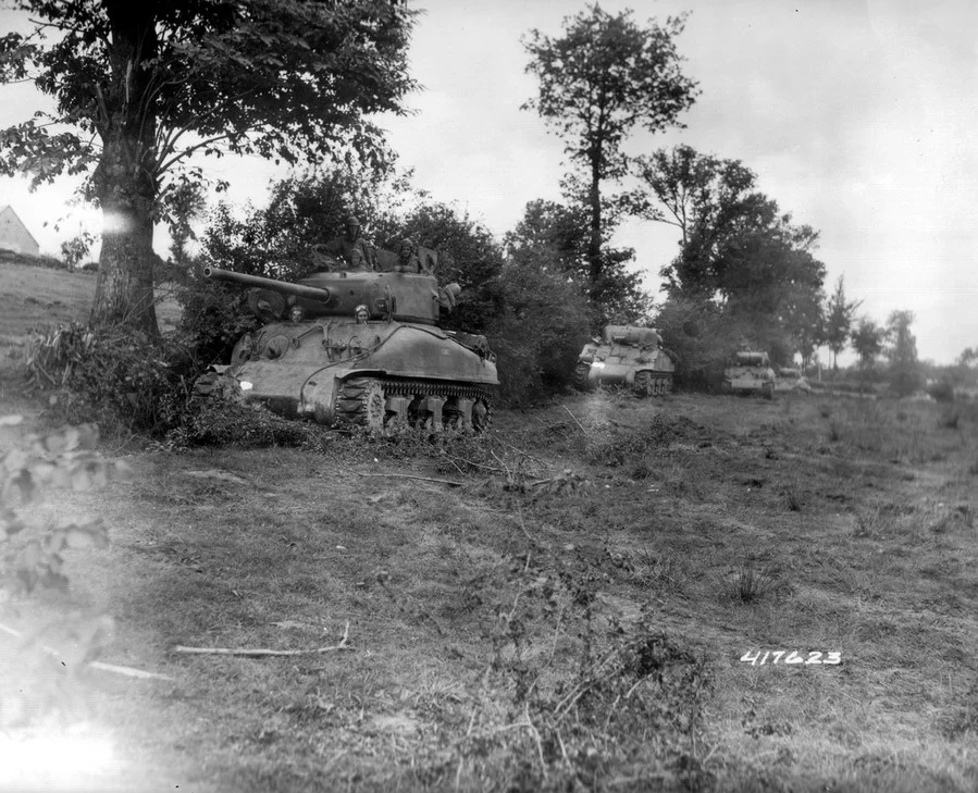 Sherman tanks