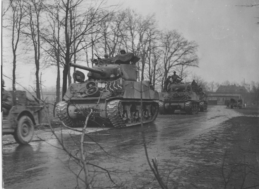 Sherman tanks