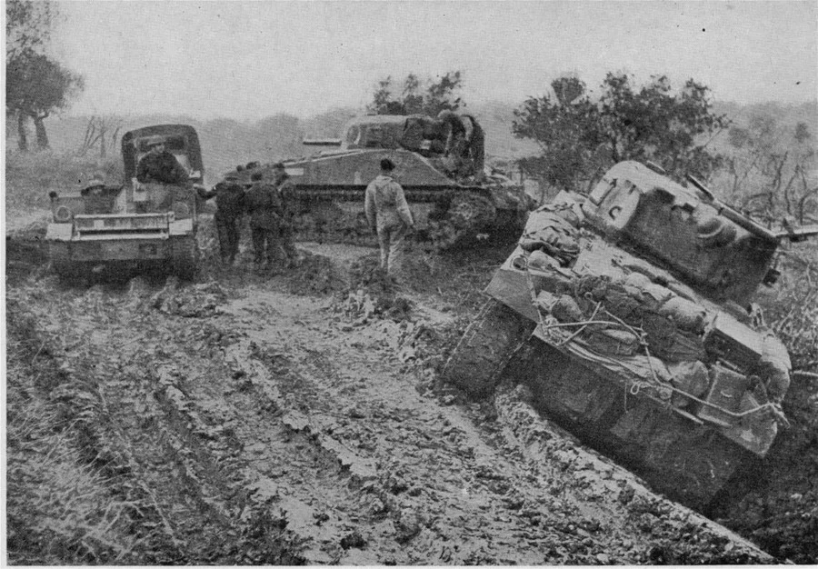 Sherman tanks