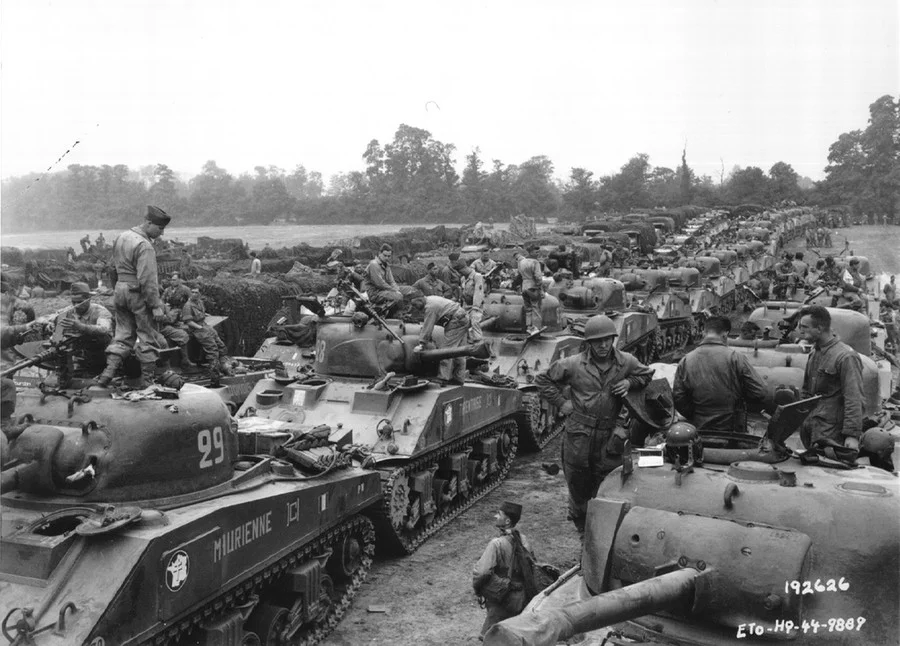 Sherman tanks