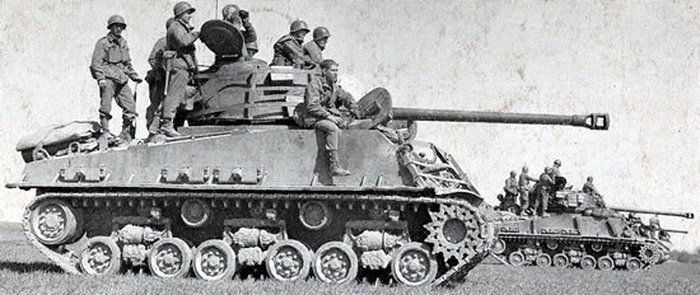 Sherman tanks