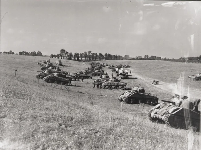 Sherman tanks