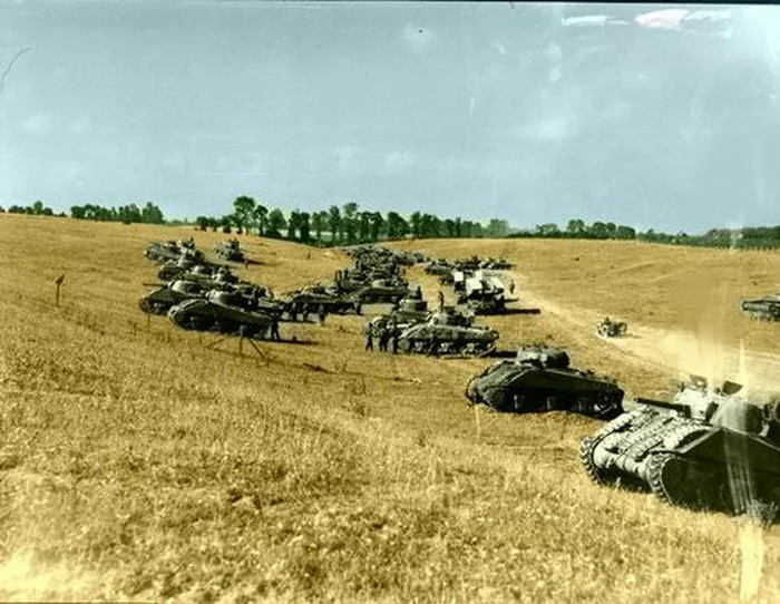 Sherman tanks