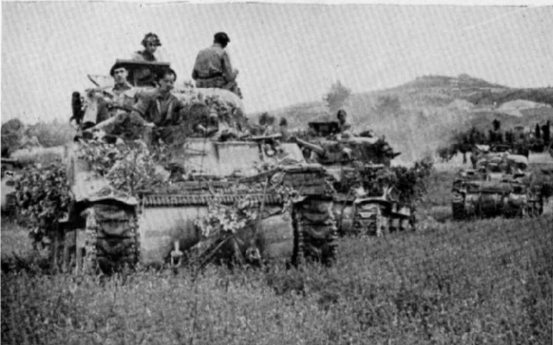 sherman tanks