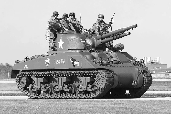 sherman tanks