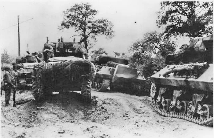 sherman tanks