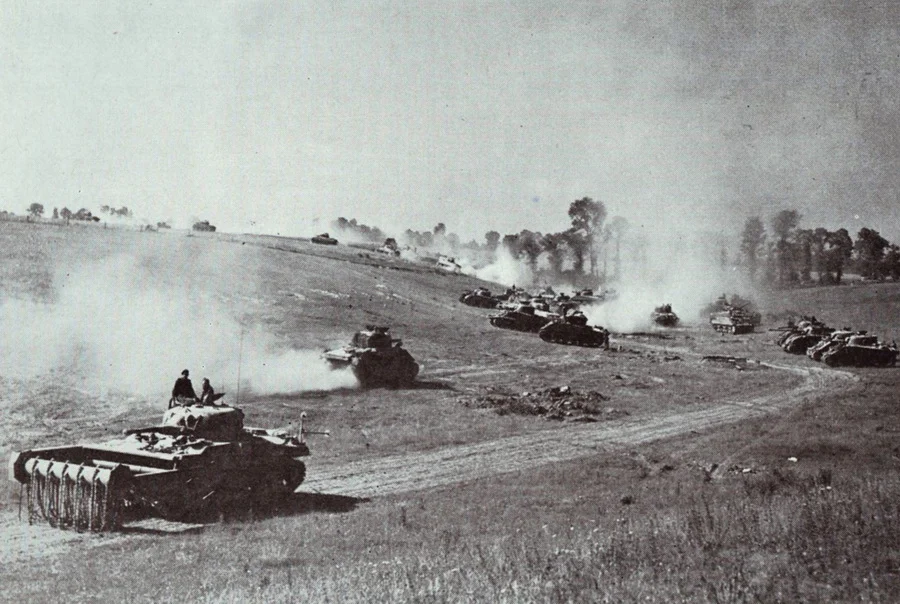 sherman tanks