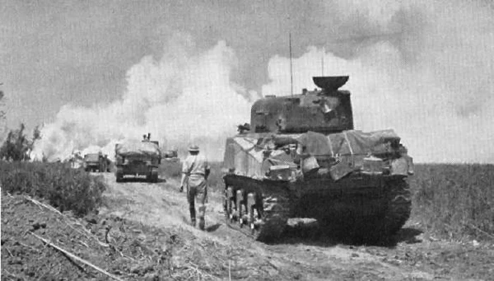 sherman tanks