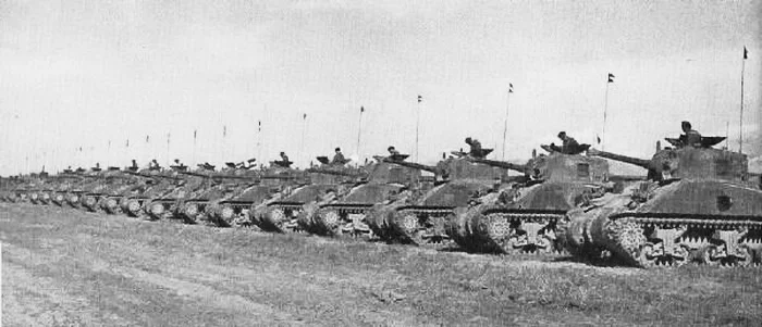 sherman tanks