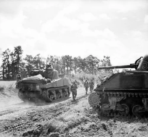 sherman tanks