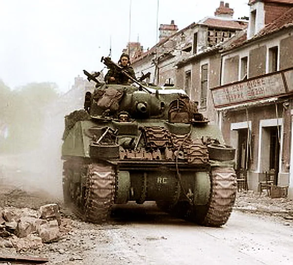 ShermanTankByColorizedPhotos