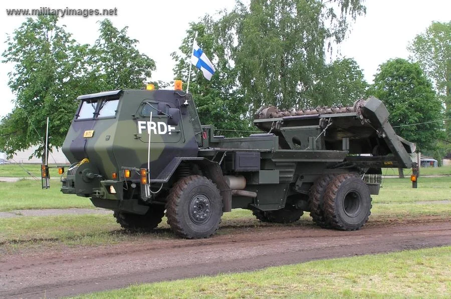 SISU RA-140, Raisu mineclearing truck | A Military Photo & Video Website