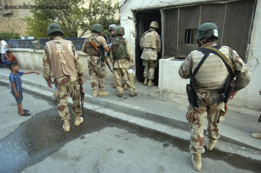 Soldiers of 1st Brigade, 9th Iraqi Army