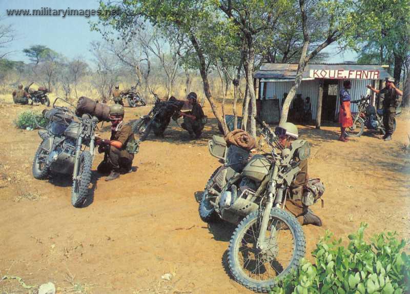 South African Defence Force scramblers