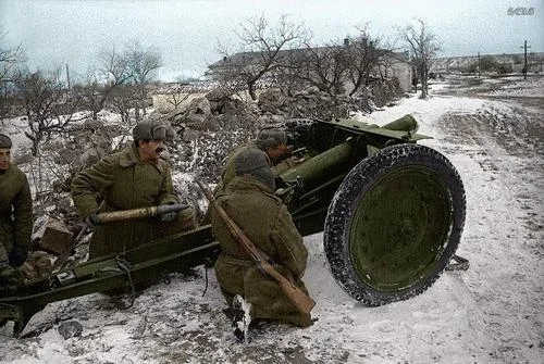 Soviet Army WWII In colour