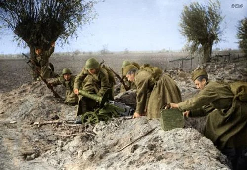 Soviet Army WWII In colour