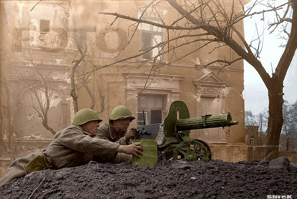 Soviet Army WWII In colour