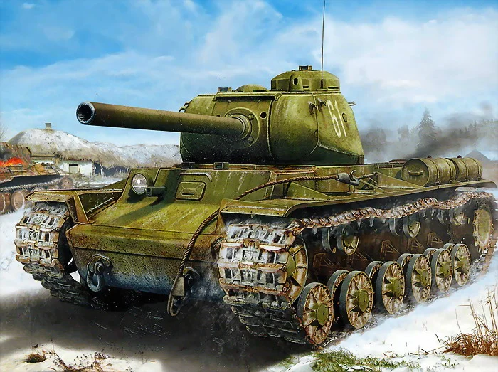 Soviet KV-85 tank