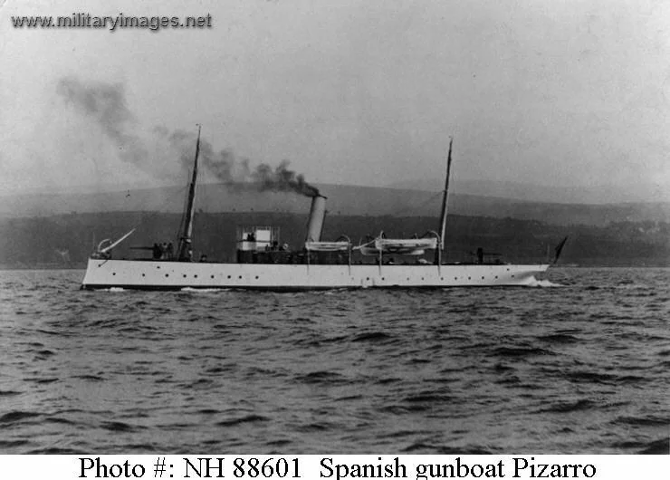 Spanish gunboat Pizarro