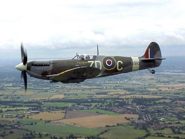 Spitfire on patrol