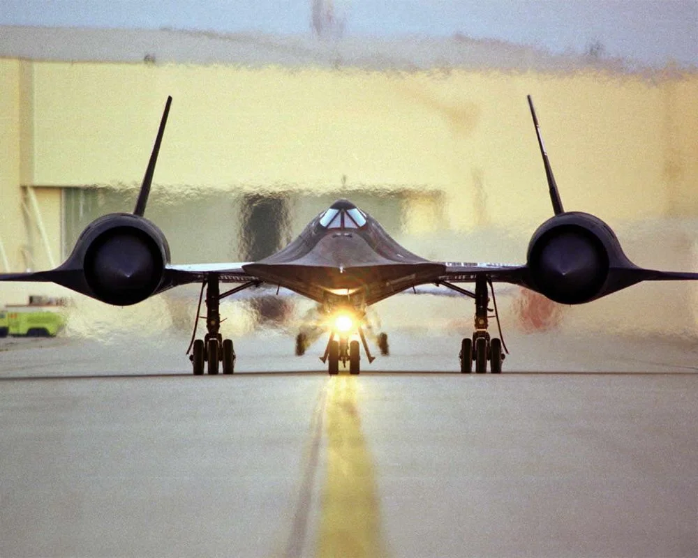 SR 71 On The Ground