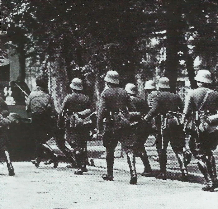 SS-Heimwehr Danzig in Poland, 1939.