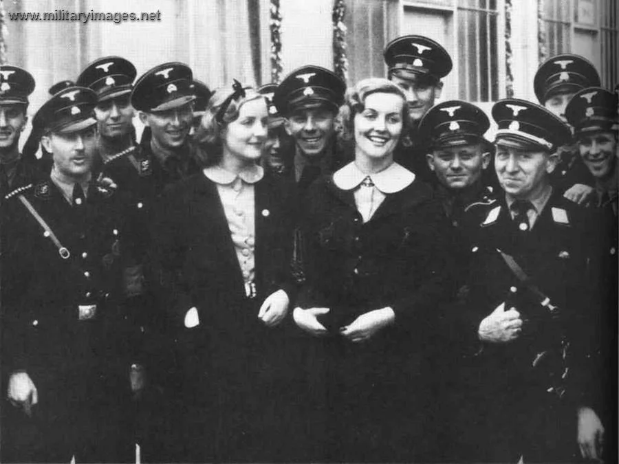 SS with Diana Mosley and Unity Sept1937