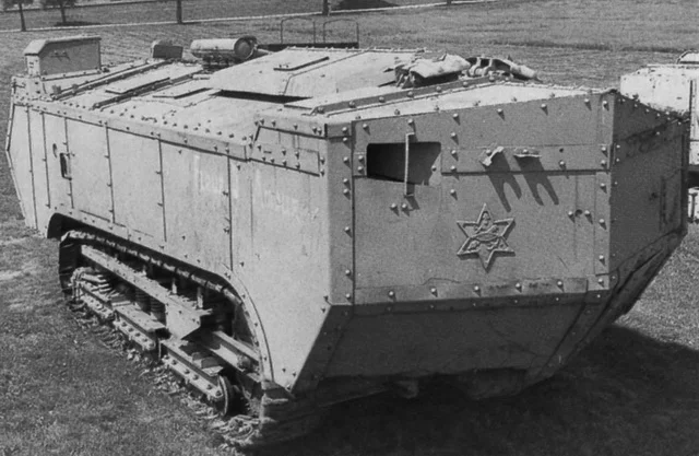 St Chamond Ww1 Tank 