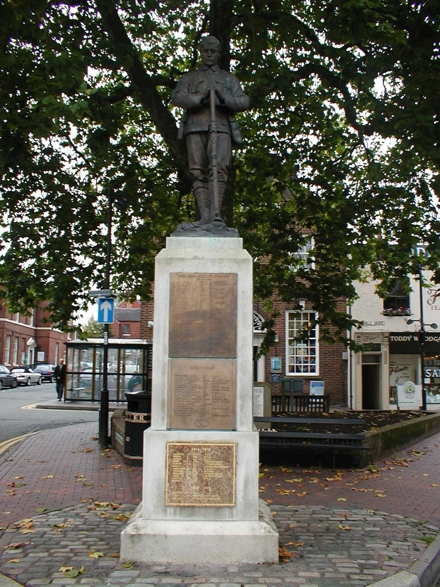 Stone Town War Memorial, Staffordshire