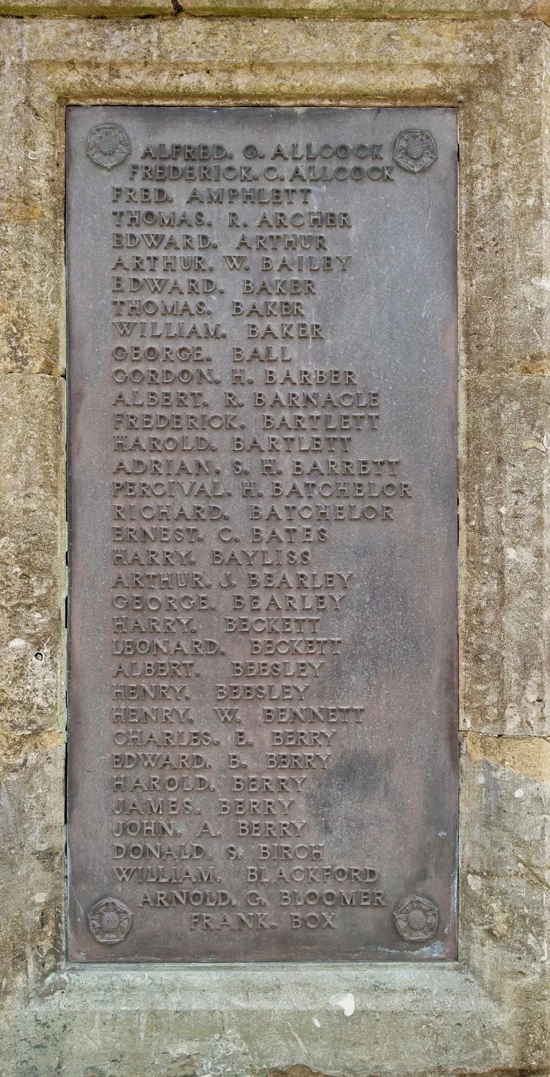 Stratford-on-Avon, W.W.1., War Memorial